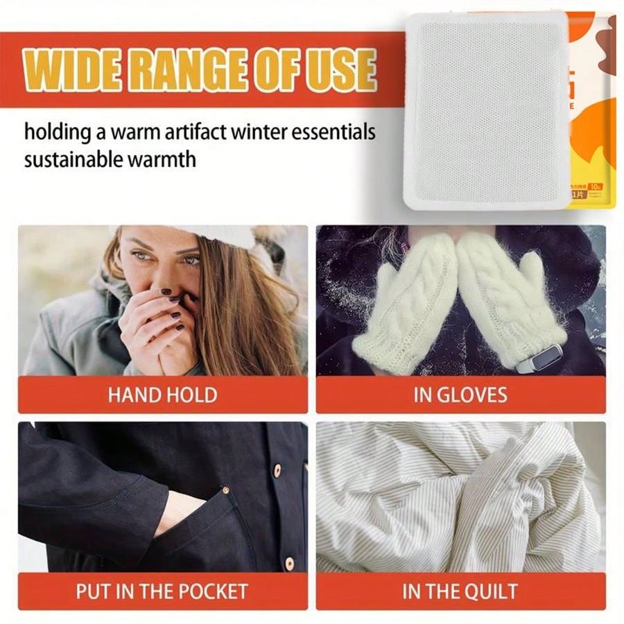 Selfheating And Portable Disposable Heating Pad, Fast Heating Sticker