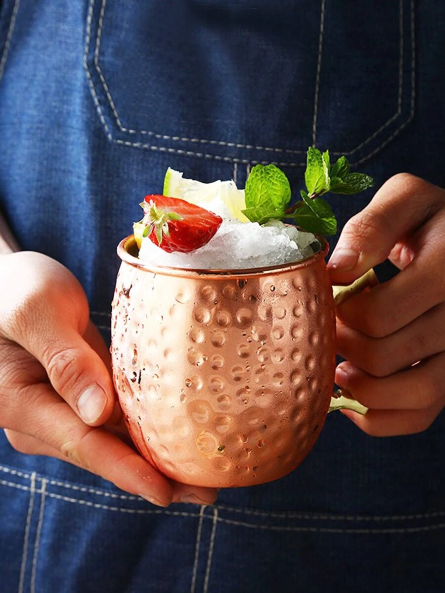 كوب استيل غير قابل للصداء بمقبض