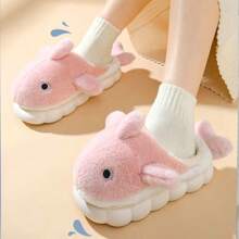 Dễ thương Thú vật Mô hình Dép đi trong nhà Với Ấm áp , Đúng mốt Và Thoải mái Thiết kế - Hồng - Xem 3