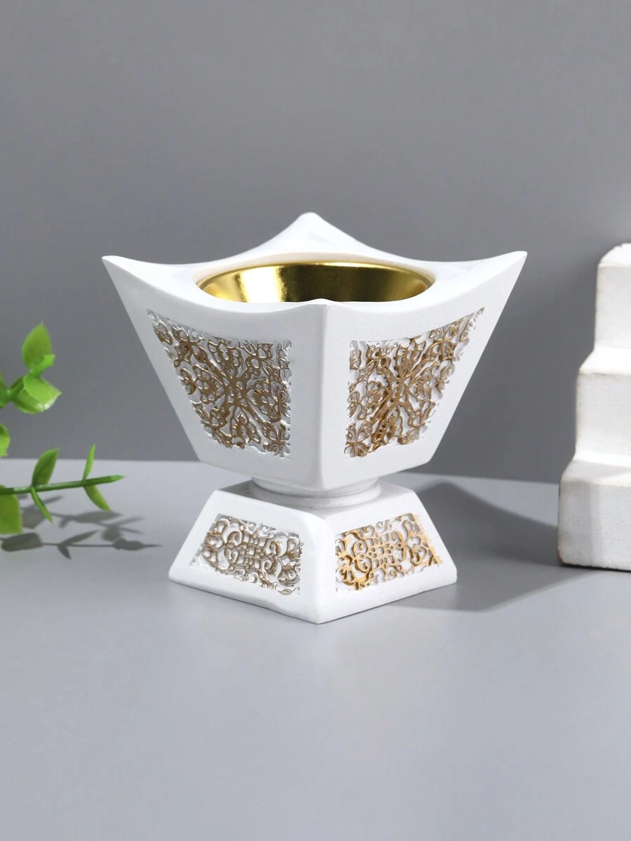 Resin Cone Shaped Square Trophy Incense Burner SHEIN UK