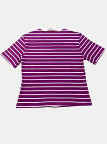 K&K FASHION Women T-Shirts - Morado - Ver 7