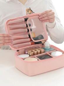 Make Up Bags - 灰色 - 查看 2