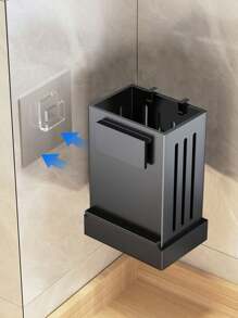 1入免打孔餐具收納架,多功能廚房組織者,掛壁餐具收納,滴水架,水槽組織者