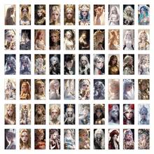 60pcs Cartoon Character Pattern Stickers - Multicolor - View 2