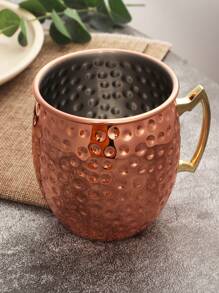 كوب استيل غير قابل للصداء بمقبض