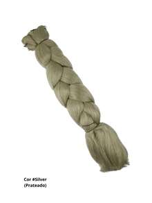 Synthetic Woven Wigs - 灰色 - 查看 2