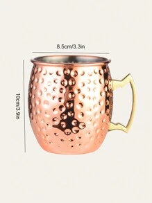 كوب استيل غير قابل للصداء بمقبض