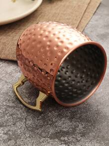 كوب استيل غير قابل للصداء بمقبض