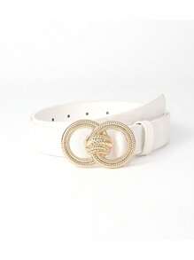 Women Belts - 白色 - 查看 1