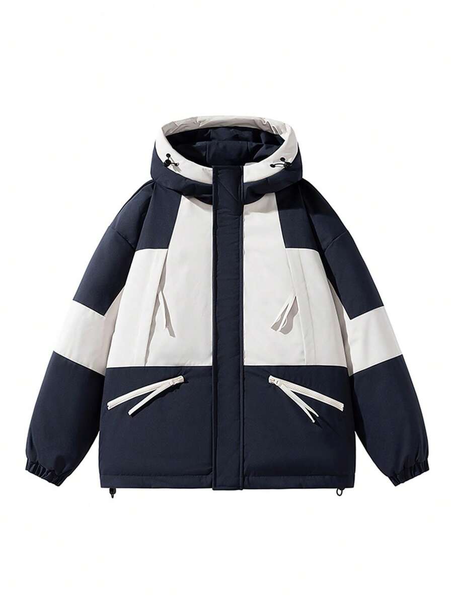 Áo khoác bảo hộ lao động ngoài trời Unisex - Màu xanh lam - Xem 1