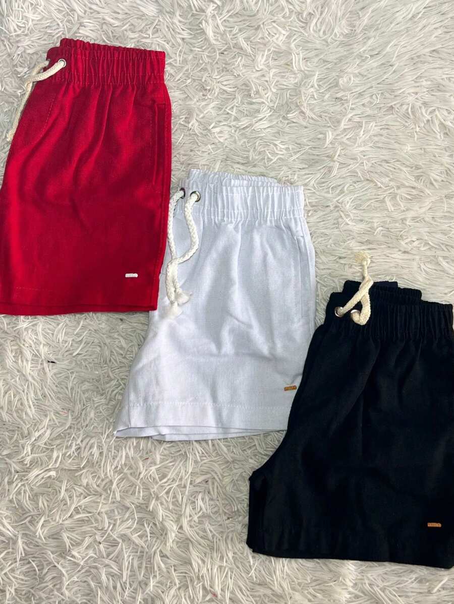 Young Boys Shorts - Blanco - Ver 1