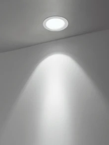 LED Lámpara plafón ultradelgado moderno panel luz empotrada para sala de estar dormitorio cocina interior encendiendo, panel Fino De 1cm, blanco Luz - Blanco - Ver 11