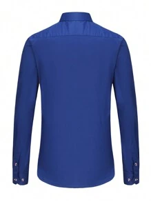 Men Shirts - Xanh đậm - Xem 2