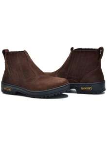 Bota botina masculina confortável resistente moda Agro Fattor Shop - Café - Visão 4