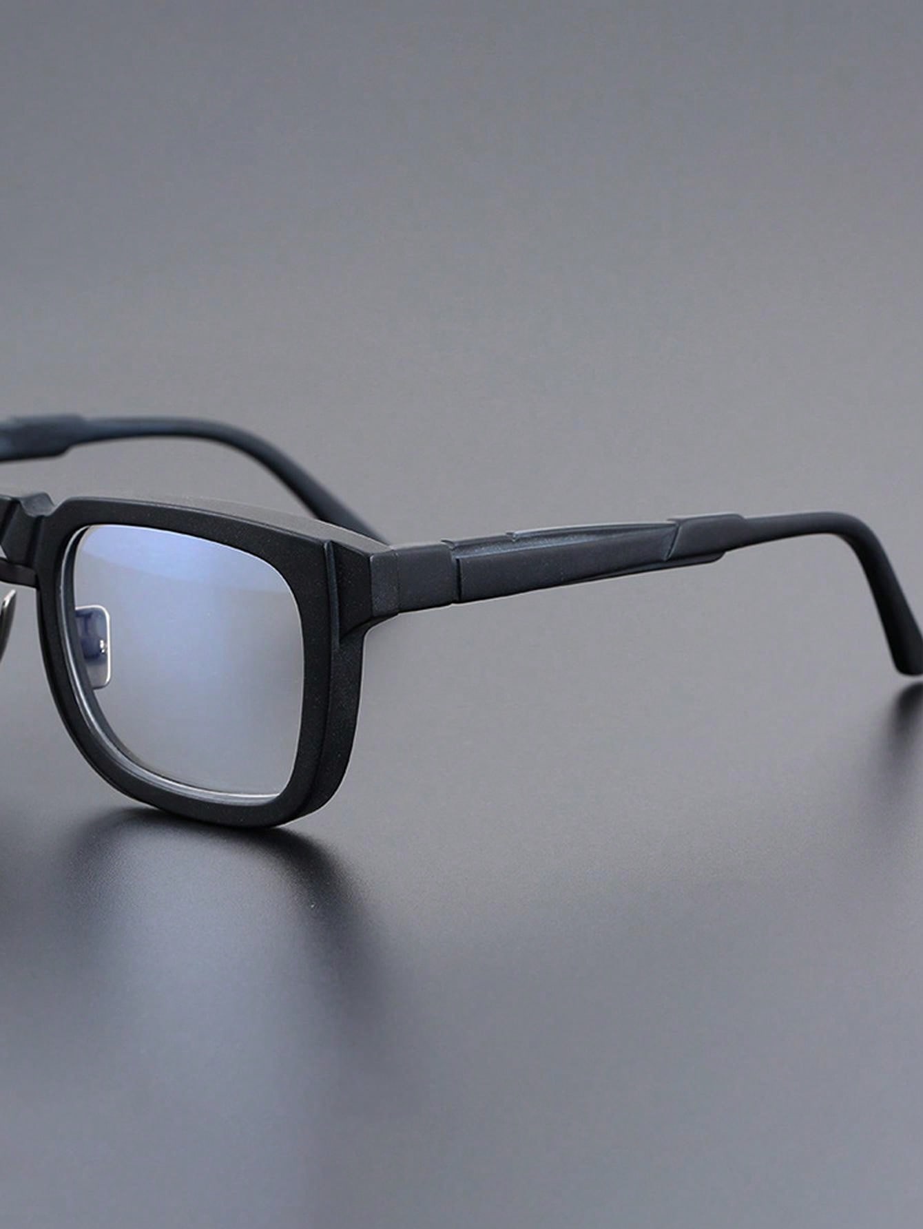 Retro Square Glasses Personality Male and Female Brand Designer Design