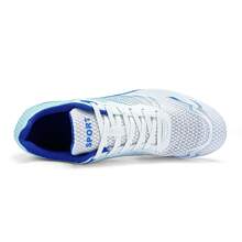 Competition Running Shoes With Spikes, Anti-slip And Durable Track And Field Shoes For Athletics - Royal Blue - View 2