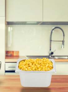 Stainless Steel Insert 1/9 With Lid 10 Cm - Grey - View 6