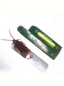 [隨機條紋]仿真蟑螂口香糖,創意新奇玩具,diy拼裝玩具口香糖 - 綠色 - 查看 9