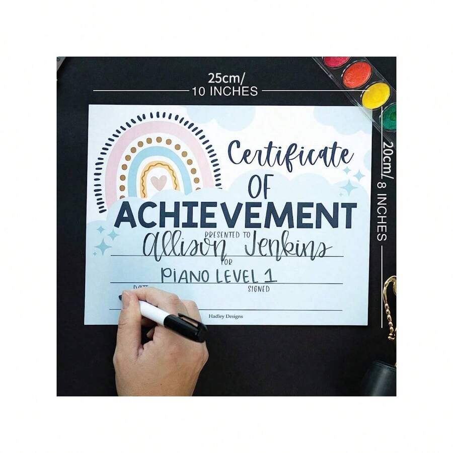 15Pcs Boho Preschool Diploma Kindergarten Certificates for Kids ...