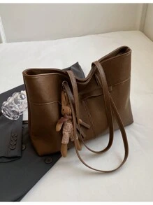 2023女士超大容量包,高端復古手提包,韓版女士手袋,時尚簡約肩袋