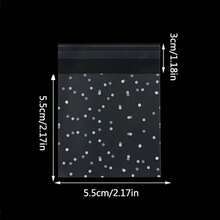 5.5*5.5cm食品餅乾包裝袋 - 粉色 - 查看 3