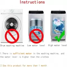 5PCS Washing Machine Filter Mesh Bag Cleaning Ball Bag Washing Machine Collector -, Dirty Fiber Collector, Filter Laundry Ball Tray - Multicolor - View 4