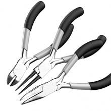 迷你鉗子、扁鉗、電工對角線剝線鉗、手動diy繞線珠寶鉗