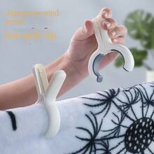 Clothespins For Hanging Clothes, Quilts, Windproof Laundry Hanger With Strong Clips, Plastic Clothes Pins For Household Use - Yellow - View 6