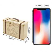 5pcs Mini Suitcase Gift Box - Perfect For Holidays And Wedding Gifts - Multicolor - View 3