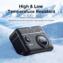 Llano Np-fz100相機電池充電器雙插槽數字顯示屏,具有sd卡存儲功能,適用於a7m4/a7m3/a7r4/a7r3a7c/a7s3/a6600/a9m2a9/ilce-9/a7r5/fx30 - Type C - 查看 5