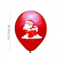 7/14/28/35pcs 2024 New Christmas Balloons 12inch Santa Claus Christmas Balloons Merry Christmas Holiday Party Decorations