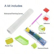 5d Diamond Painting Set Phoenix & Butterfly Pattern Suitable For Adults Or Beginners Diy Full Rhinestone Embroidery Art Craft Home Wall Decoration - Multicolor - View 7