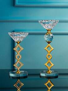 Candelabro de cristal de lujo, diseño creativo, decoración de habitación, regalos - Dorado - Ver 5