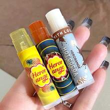 HERORANGE 棒棒糖唇膏滋潤保濕,男女均適用,減淡唇紋 - 橘紅色 - 查看 2