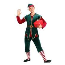 Christmas New Arrival Green Christmas Suit Set For Men - Green - View 2