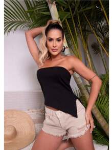 Women Blouses - Black - View 1