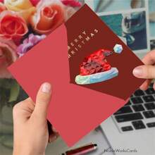 1張賀卡,鼓舞人心的家庭、朋友和同事禮物,小企業用品、聖誕禮物卡、感謝卡、生日禮物、特殊商品