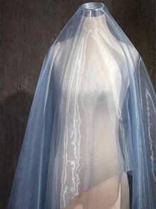 1 Pieza Tela Bordada, Tela De Vestido Bordada De Hierba Acuática Para Vestidos De Moda De Mujer Diy, Tela De Encaje De Bordado De Vestido De Mujer