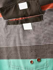 Men's Sportwear Quick Dry Board Shorts with Lining - Grey - View 8