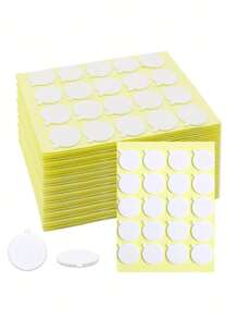 100 miếng dán bấc nến, Halloween, Ma quái, Mùa thu, Mùa đông, Ngày lễ, Lễ hội, Trang trí phòng, Quà tặng - Màu vàng - Xem 1