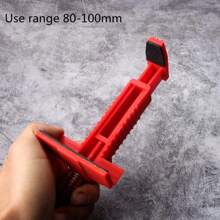 Brick Laying String Line Kit, Masonry Alignment Tool, Building Fixing Bracket, Wall Plastering & Aligning Tool - Red - View 4