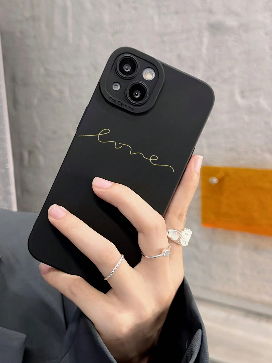 1 Miếng Mờ Mắt In Tiếng Anh Ốp lưng & bao da điện thoại Tương thích với iPhone - Nhiều màu - Xem 1