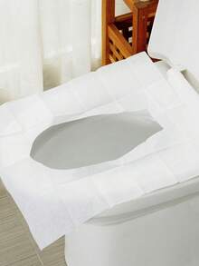 3包/30片,防水一次性馬桶座套 - 適用於旅行,露營和公共洗手間,可溶於水中,個別包裝,方便攜帶,旅行必備品