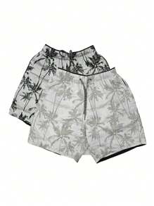 Men Shorts - 灰色 - 查看 1