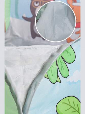 1 件可折叠三布儿童游戏帐篷，六角形海洋球池篮筐篮球游戏屋，适合室内/户外游戏和露营（不包括海洋球），帐篷，儿童帐篷，露营帐篷