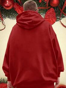 Men Sweatshirts - Đỏ - Xem 2