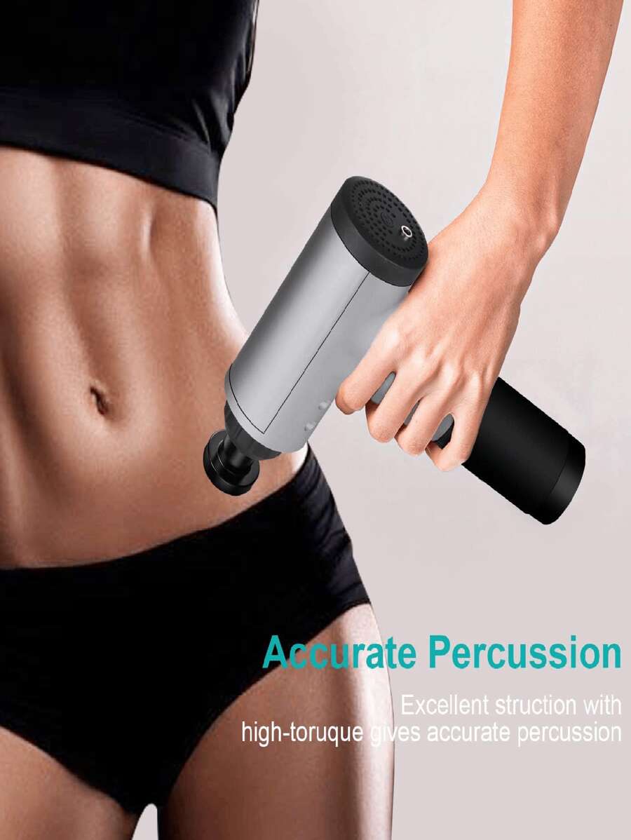 Pistola de Masaje Muscular - Máquina profesional masajeadora de mano para fisioterapia GRANDE - Multicolor - Ver 1