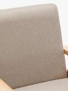 Duhome Padded Seat Wooden Lounge Accent Chairs For Living Room Bedroom Farmhouse Home Office Belcony
