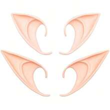 2pairs Elf Ears For Cosplay, Anime Party Costume, Christmas Party, Vampire Fairy Dress-Up Halloween