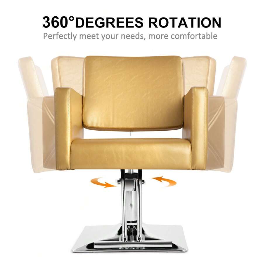 Artist hand Artist Hand Salon Black Chair Hair Stylist, Women, Man